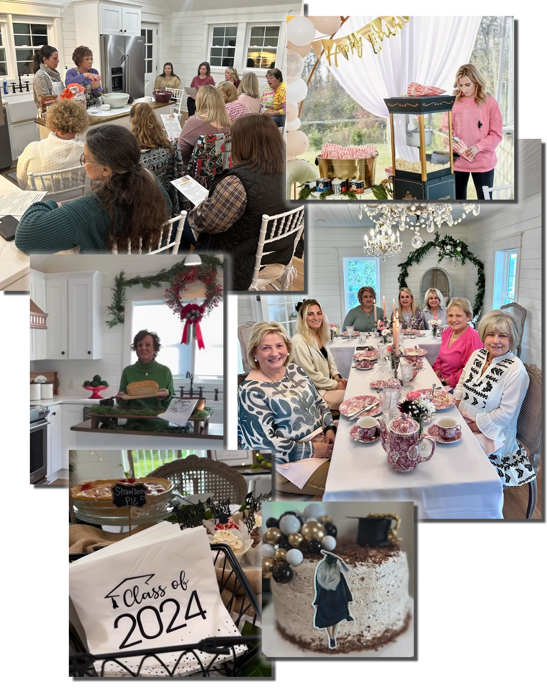 Social events at at Magnolia Grace Farms