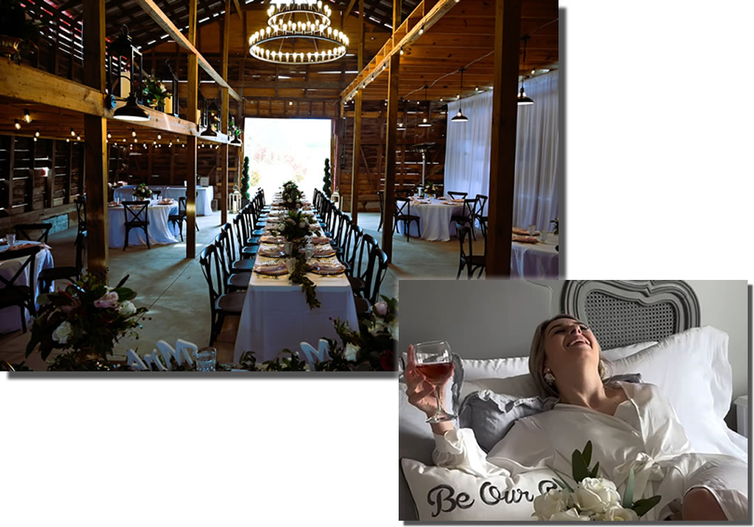 wedding receptions at Magnolia Grace Farms NC