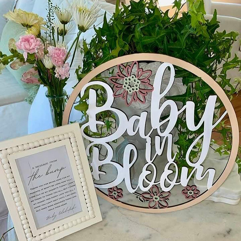vintage baby shower location